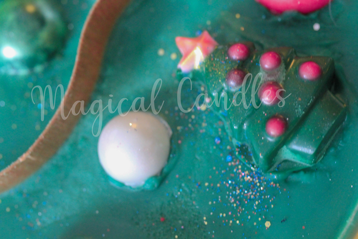 Bougie parfumée, Magical Christmas (750g),cire végétale