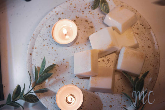 Fondant parfumé, Gilded Splendor – Le Cube de Prestige, (15g), cire végétale