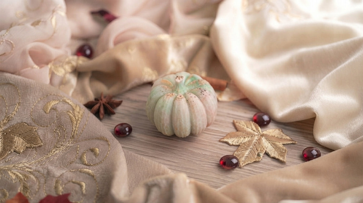 Fondant parfumé, Trio de Citrouilles – Douceur d'Antan (Escale d'Automne), (75g), cire végétale