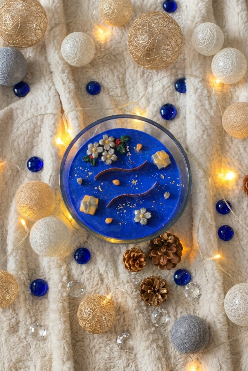 Bougie parfumée, Sparkling Holiday (750g),cire végétale