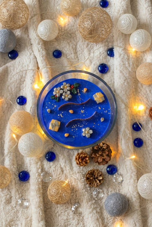 Bougie parfumée, Sparkling Holiday (750g),cire végétale