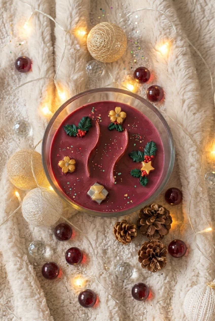 Bougie parfumée , Wintertime Warmth, (Collection Escale d'Hiver), (750g), cire végétale