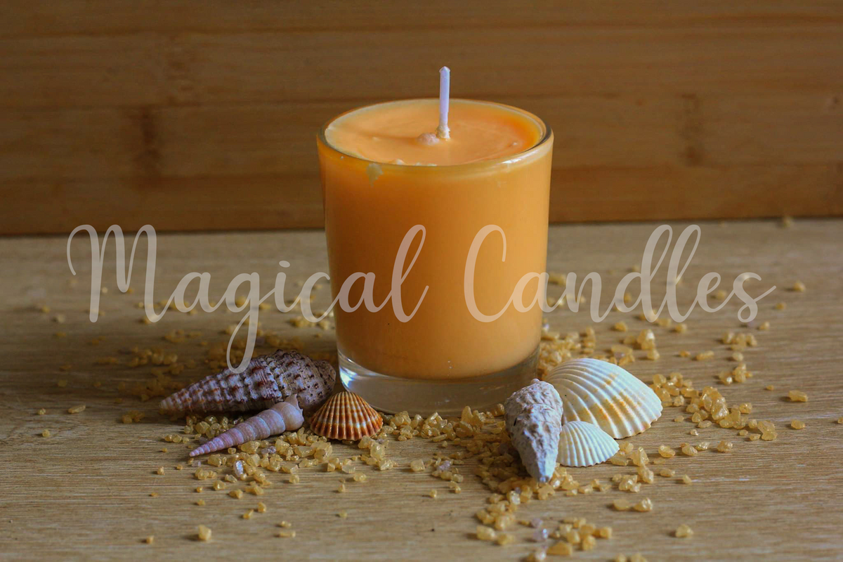 Bougie parfumée, Sun Nectar (90g), cire végétale