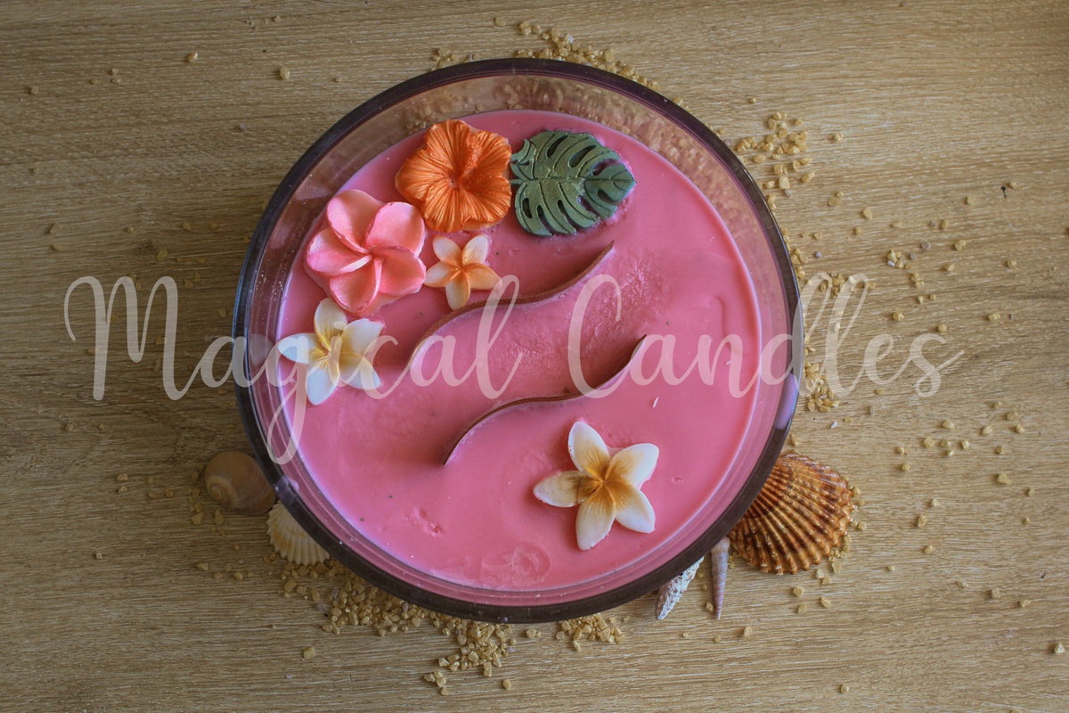 Bougie parfumée, Summer Blossoms (750g), cire végétale