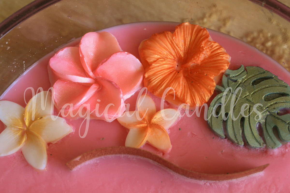 Bougie parfumée, Summer Blossoms (750g), cire végétale