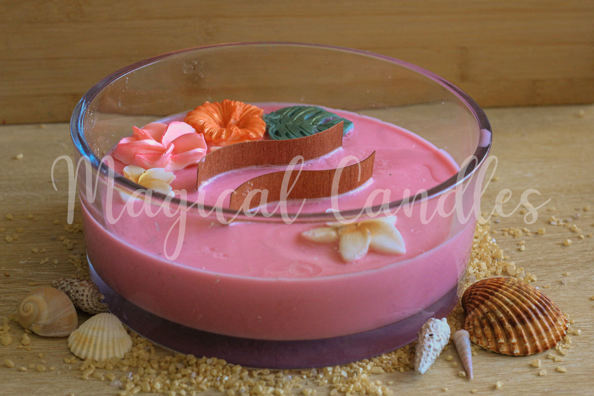 Bougie parfumée, Summer Blossoms (750g), cire végétale