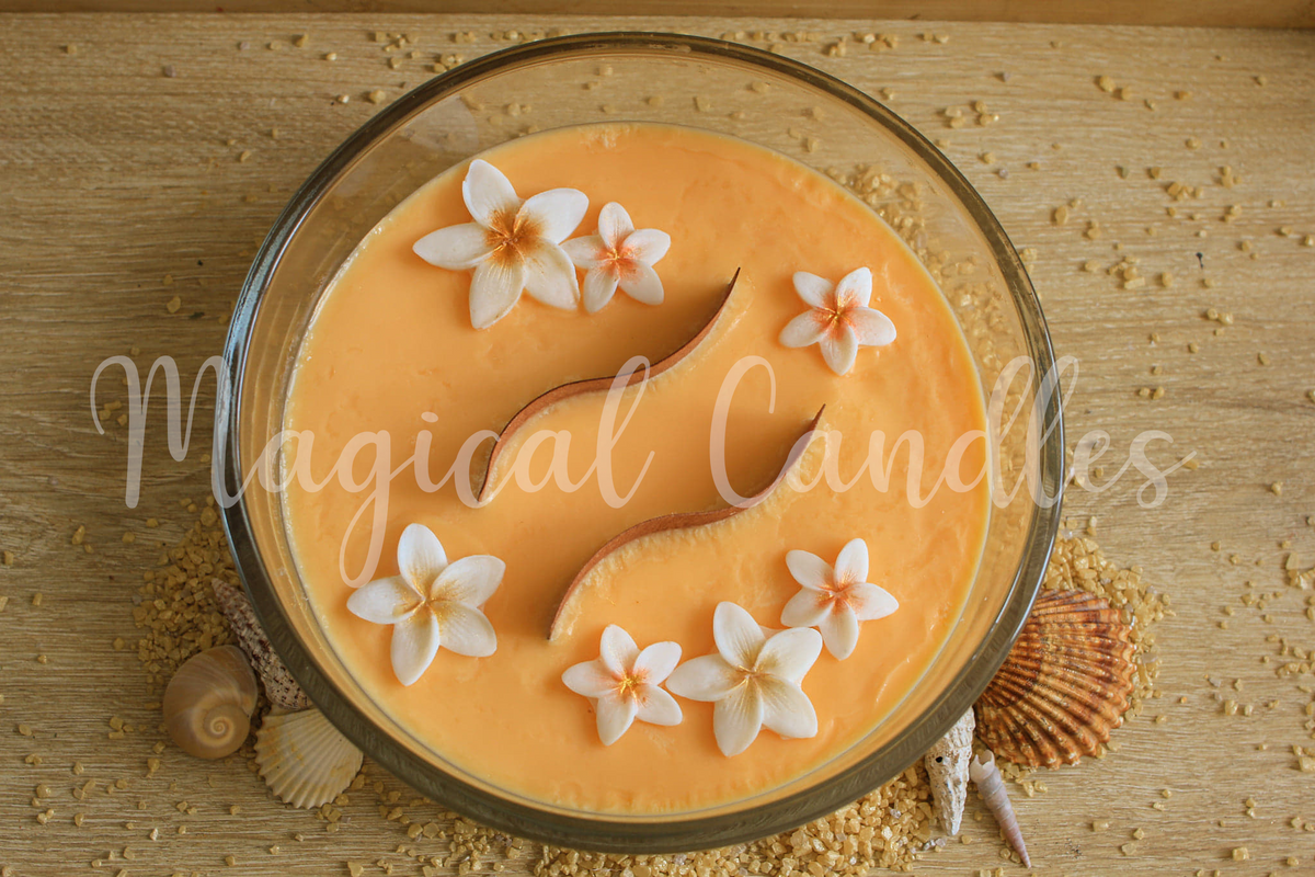 Bougie parfumée Sun Nectar (750g), cire végétale