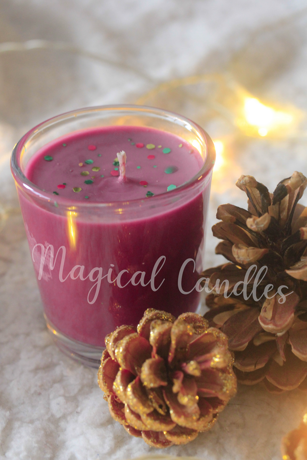 Bougie parfumée, Wintertime Warmth (90g),cire végétale