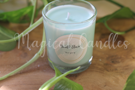 Bougie parfumée, Youth Elixir (90g),cire végétale