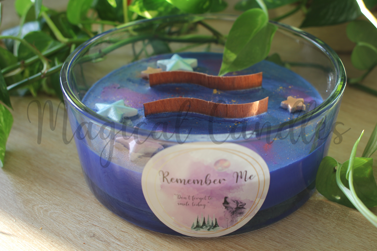 Bougie parfumée Remember Me, (Ligne Iconique),  (750g),cire végétale